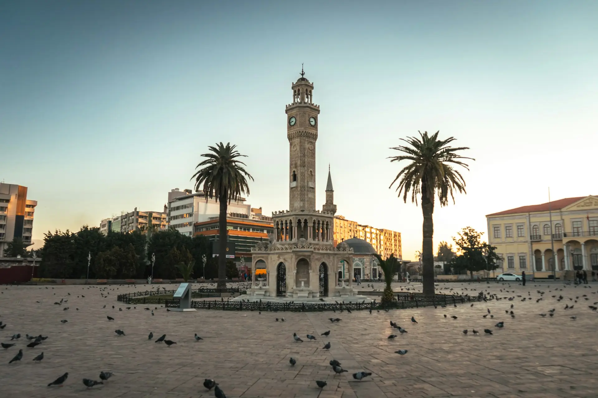 Konak manzarası