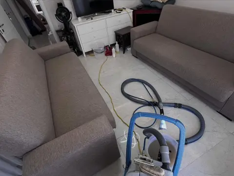 Vizon kanepeler, yıkama sırasında — Çiğli, İzmir